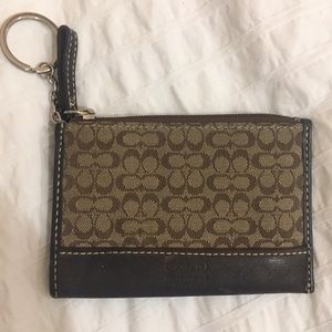 Coach small coin purse